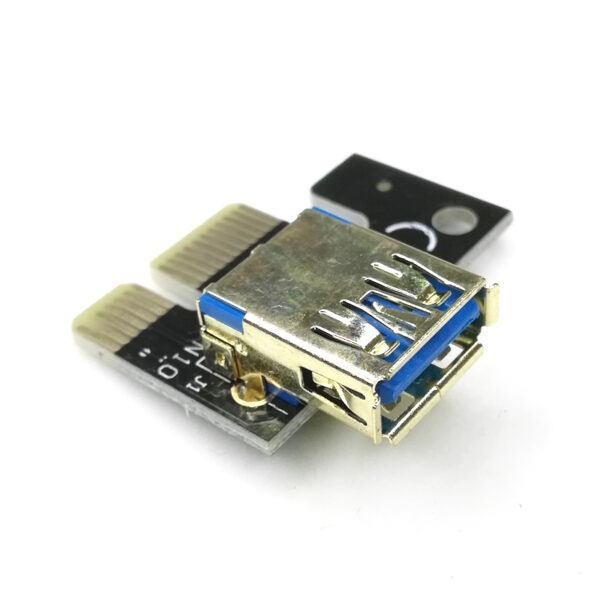 Jack and Rex | Ultra Latest UPGRADED 2021 Gold Edition VER010S PLUS / 010S Plus / 8 Capacitor / 3 Power Supply / 16x to 1x Power PCIe Riser Adapter 80cm USB 3.0 Cable - GPU Riser - Mining Bitcoin Ethereum BTC ETH Zcash